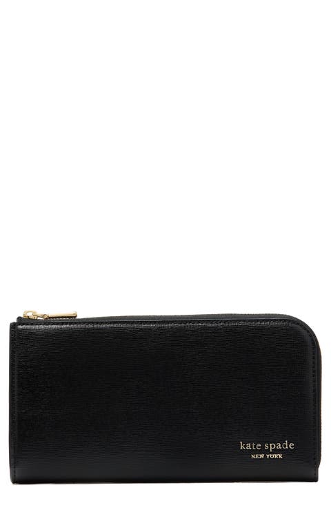 devin saffiano leather wallet