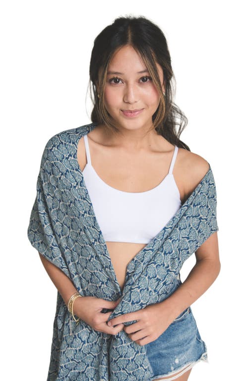 Bleuet Bleum Padded Reversible Girls Bralette in White  product