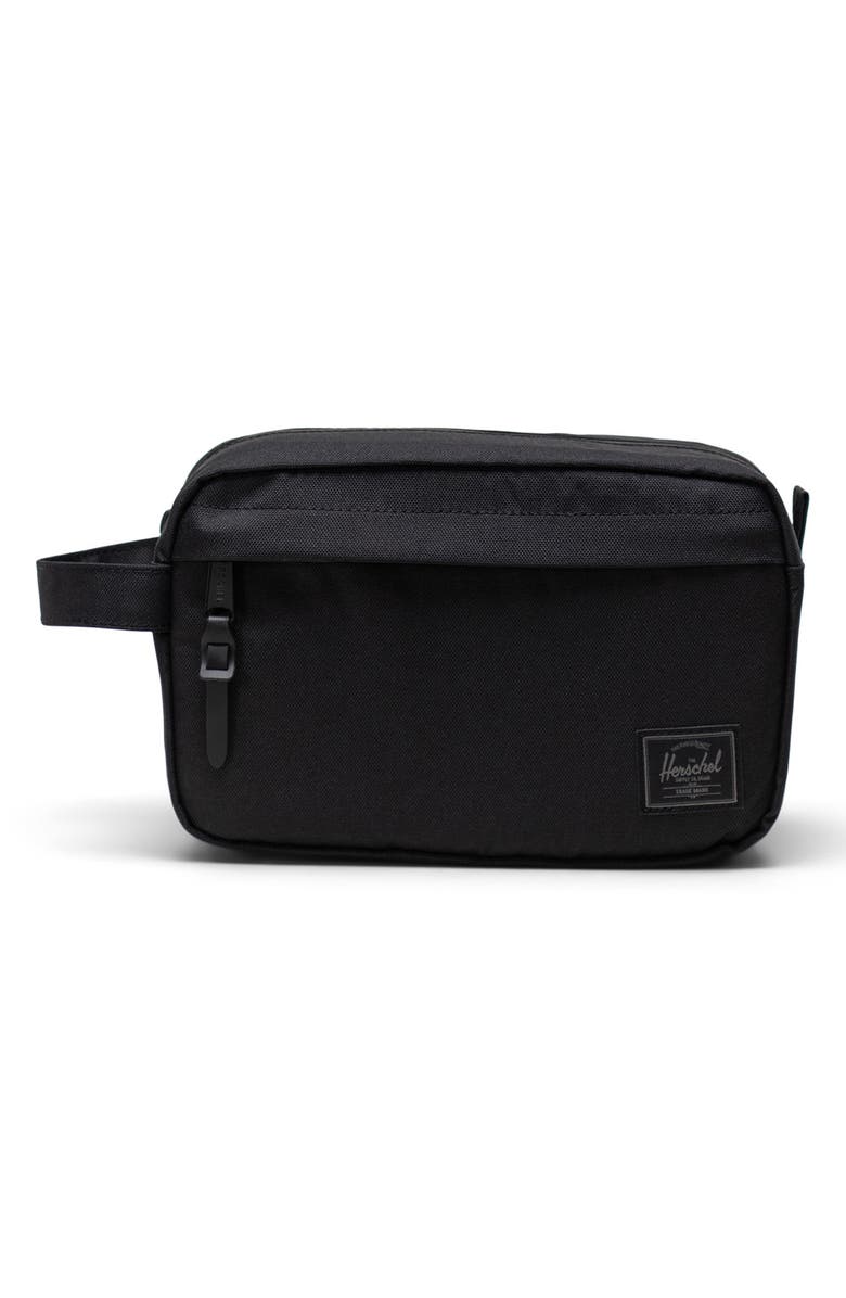 Herschel Supply Co. Chapter Dopp Kit, Main, color, Black Tonal