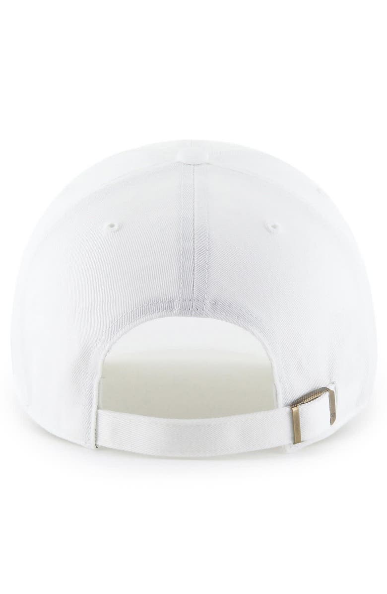 '47 Men's '47 White Denny Hamlin Clean Up Adjustable Hat, Alternate, color,