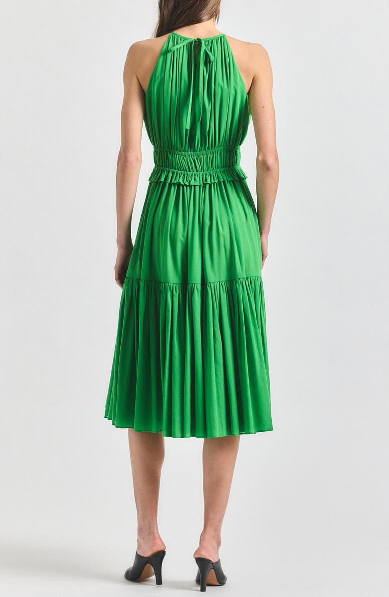 Derek Lam 10 Crosby Sloane Sleeveless A-Line Dress, Alternate, color, Online Lime