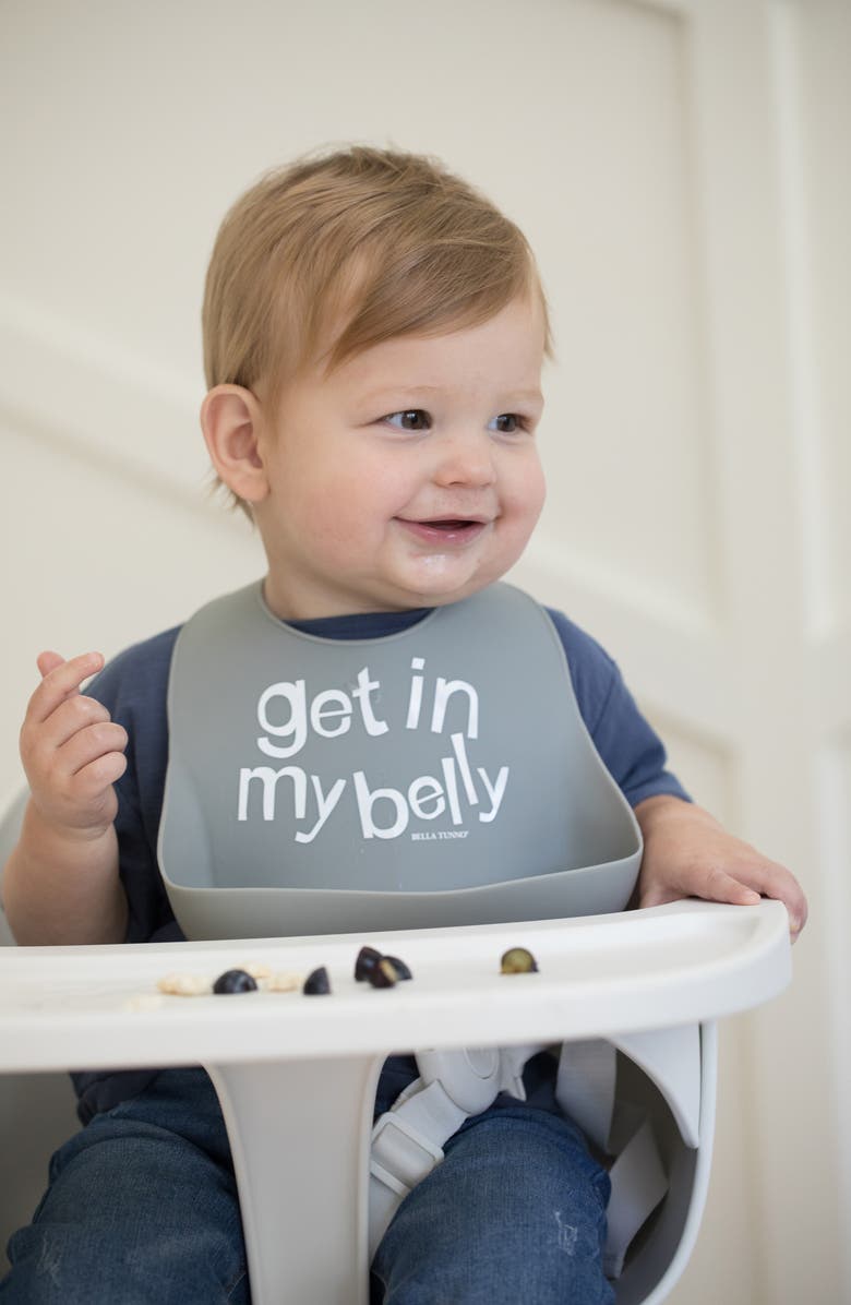 Bella Tunno Get in My Belly Silicone Wonder Bib, Alternate, color, 