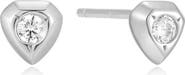 ANIA HAIE Sparkling Shield Stud Earrings
