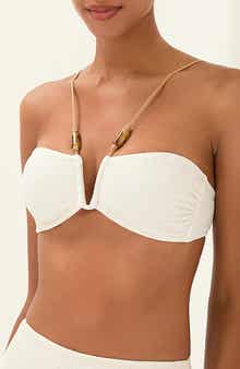 Firenze Lesley Carol Beaded Bikini Top