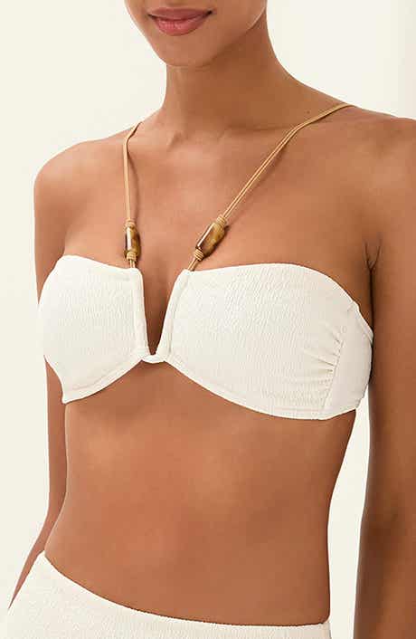 Firenze Lesley Carol Beaded Bikini Top
