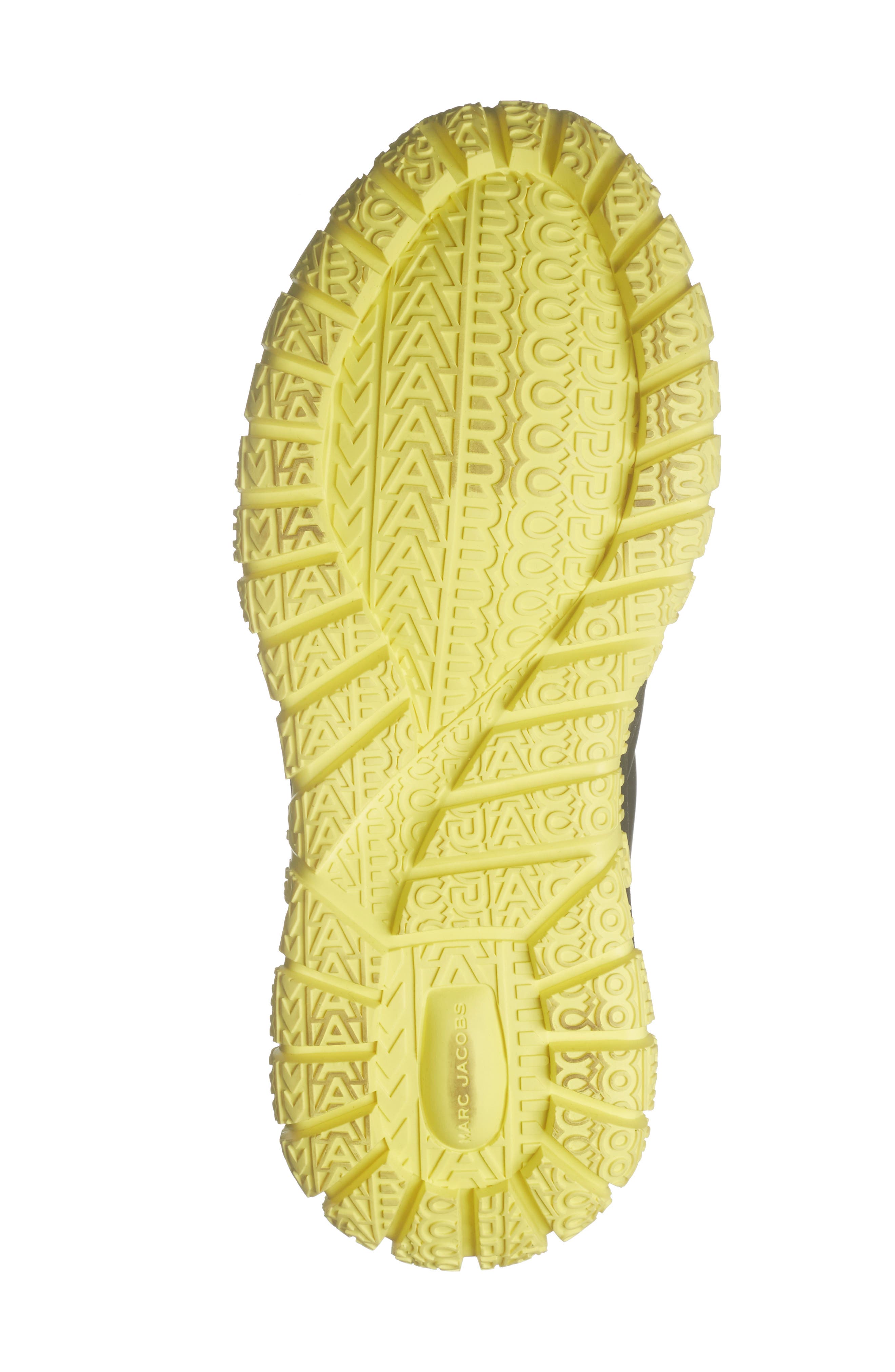The Lazy Runner Sneaker, Alternate, color, BLACK/ YELLOW