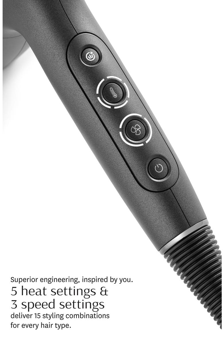 Aireluxe Graphite Hair Dryer, Alternate, color, GRAPHITE