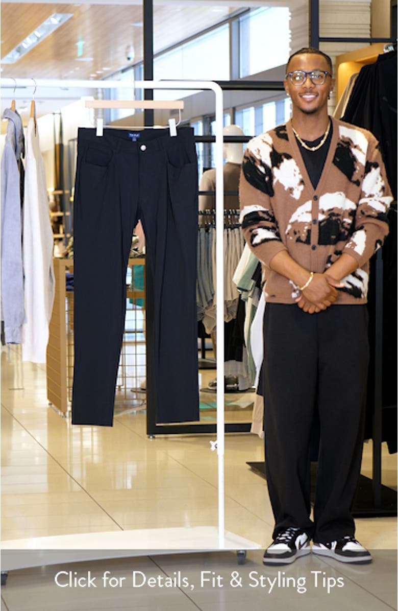 Bingham Tailored Fit Performance Knit Pants, sales video thumbnail