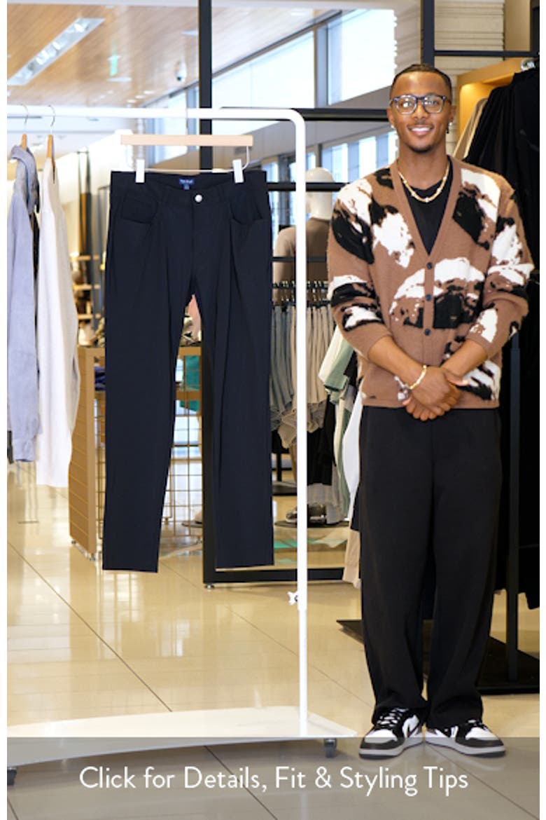 Bingham Tailored Fit Performance Knit Pants video