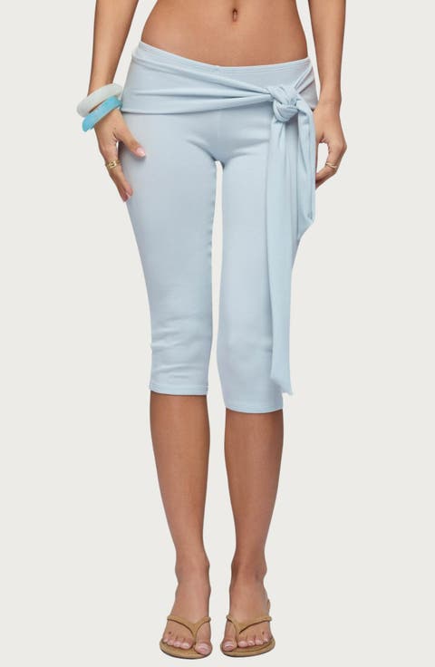 Adara Tie Capri Pants