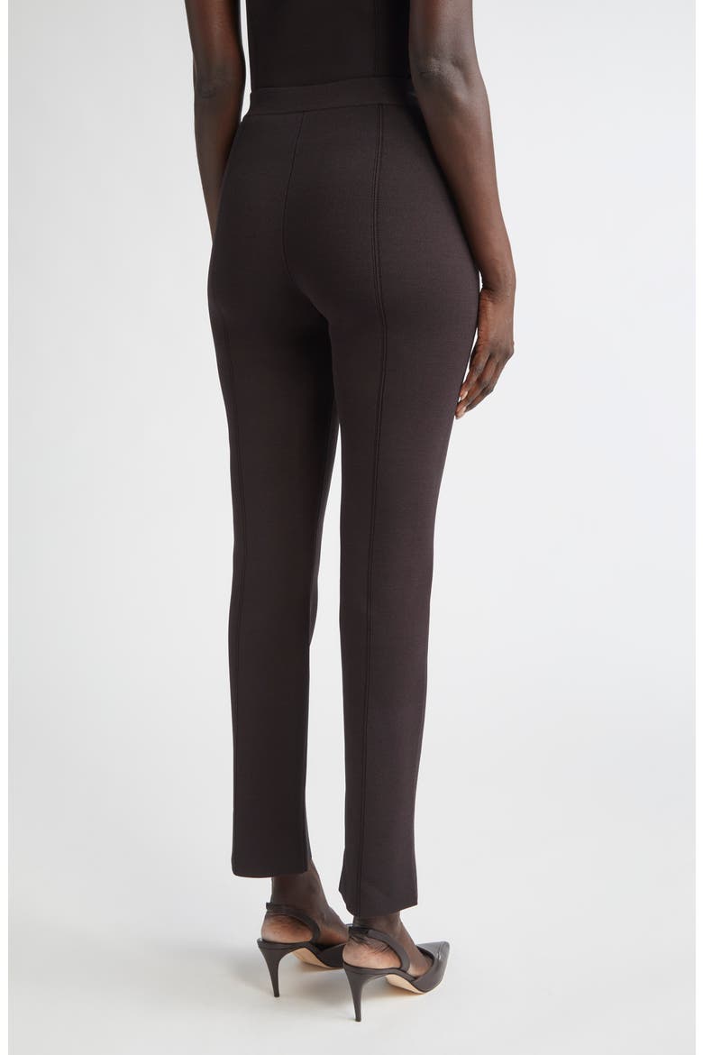 Milano Stretch Knit Slim Leg Pants, Alternate, color, MOCHA