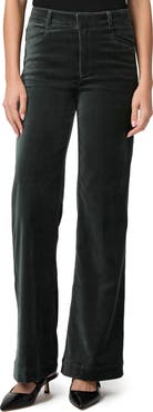 PAIGE Leenah Wide Leg Velvet Pants