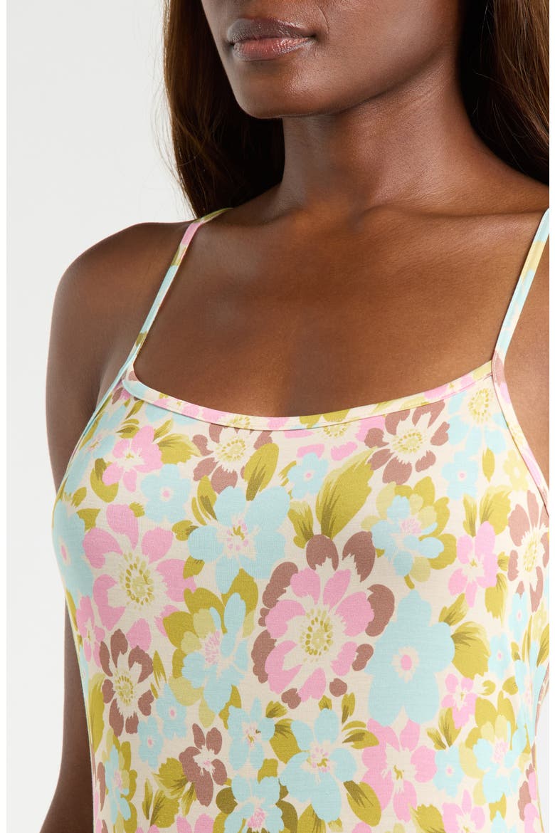 Floral Jersey Nightgown, Alternate, color, PAINTED BLOOMS