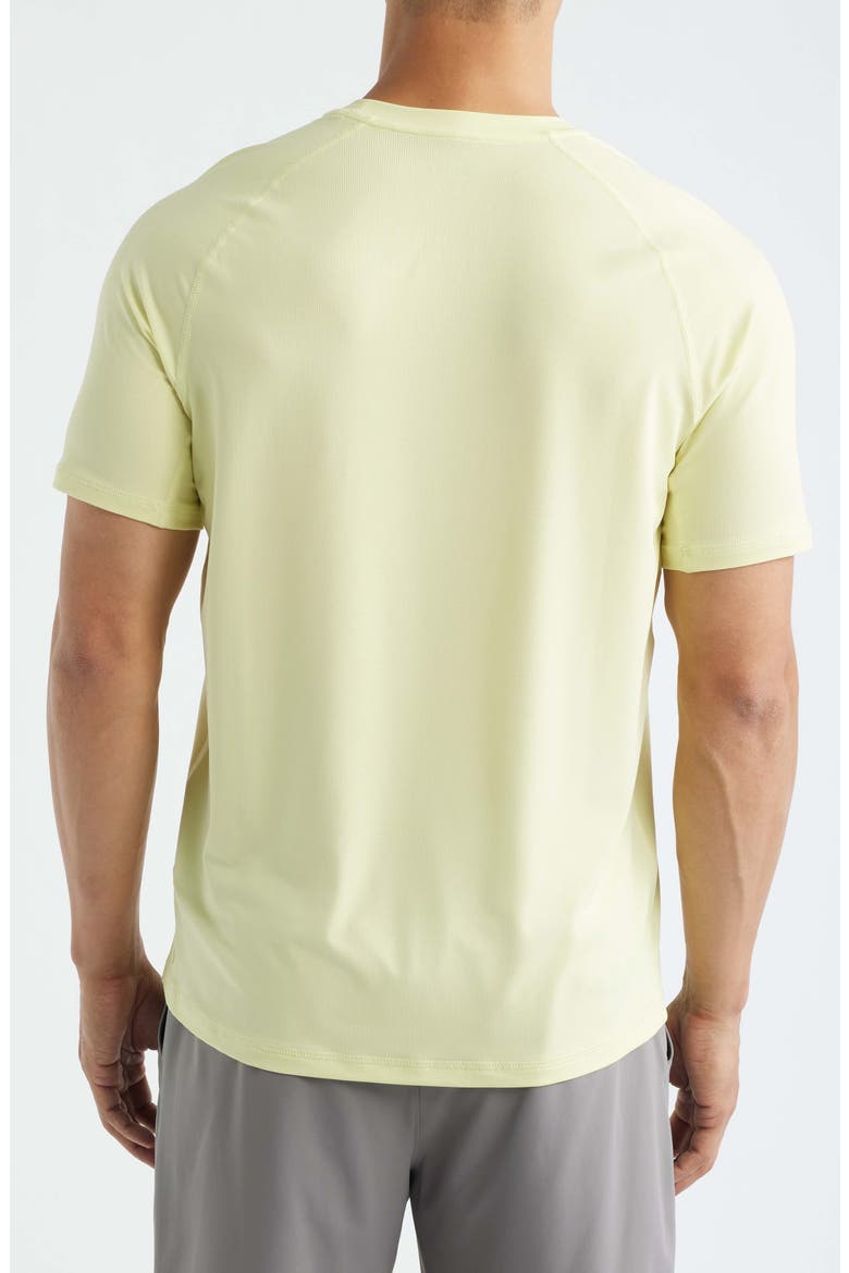 Endurance Performance T-Shirt, Alternate, color, GREEN WHEAT