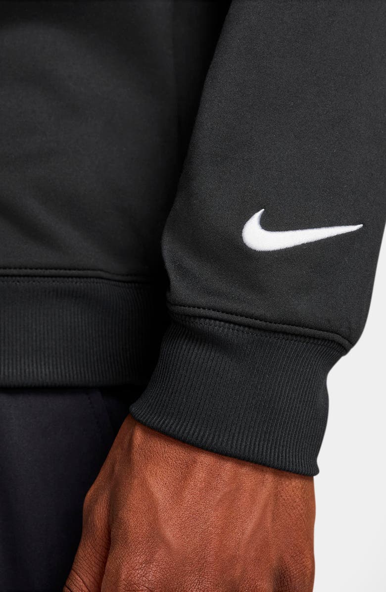 Nike Golf Dri-FIT Tour Half Zip Golf Pullover, Alternate, color, Black/ White