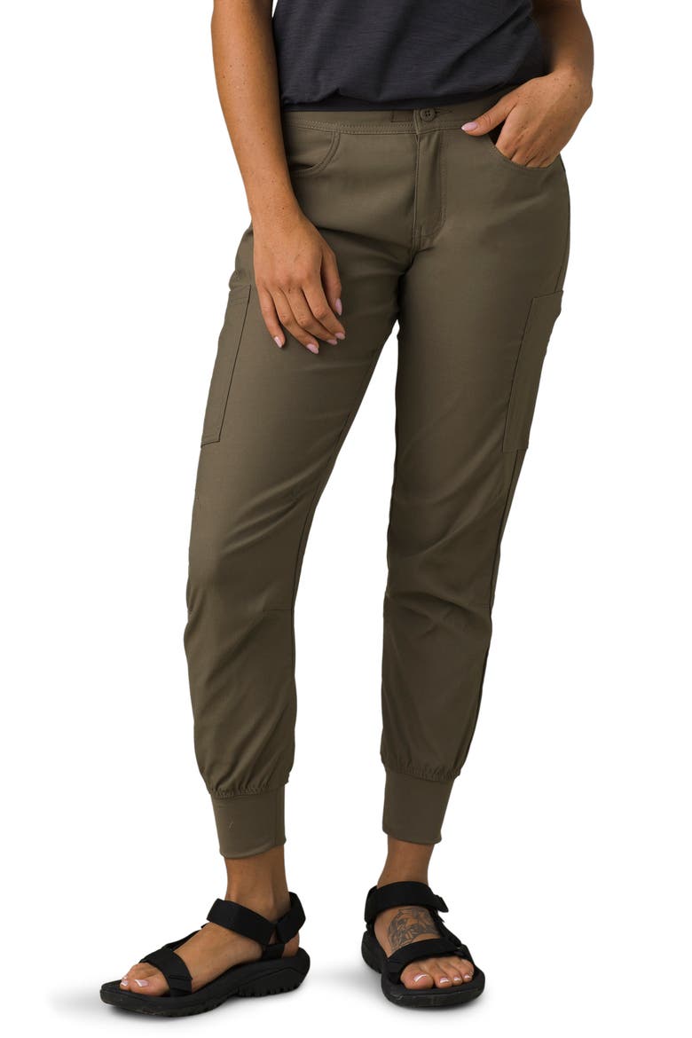 Halle II Water Repellent Joggers, Main, color, SLATE GREEN
