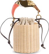 Chloé Tropicus Wicker Bucket Bag