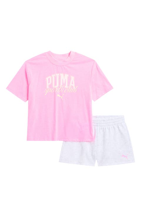 Kids' Logo Jersey T-Shirt & Shorts Set (Big Kid)