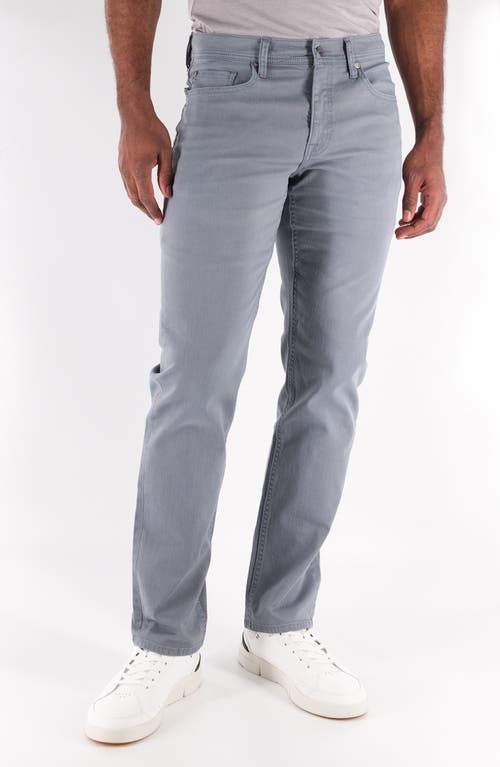 Devil-dog Dungarees Slim Straight Leg Stretch Jeans In Gray