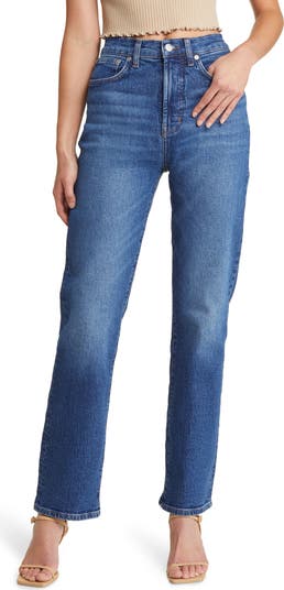 Madewell fashion straight leg jeans