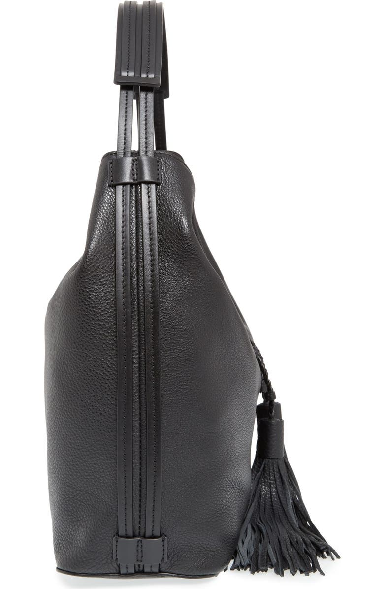 Rebecca Minkoff 'Isobel' Tassel Leather Hobo, Alternate, color,