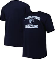PROFILE Men's Navy Memphis Grizzlies Big & Tall Heart & Soul T-Shirt