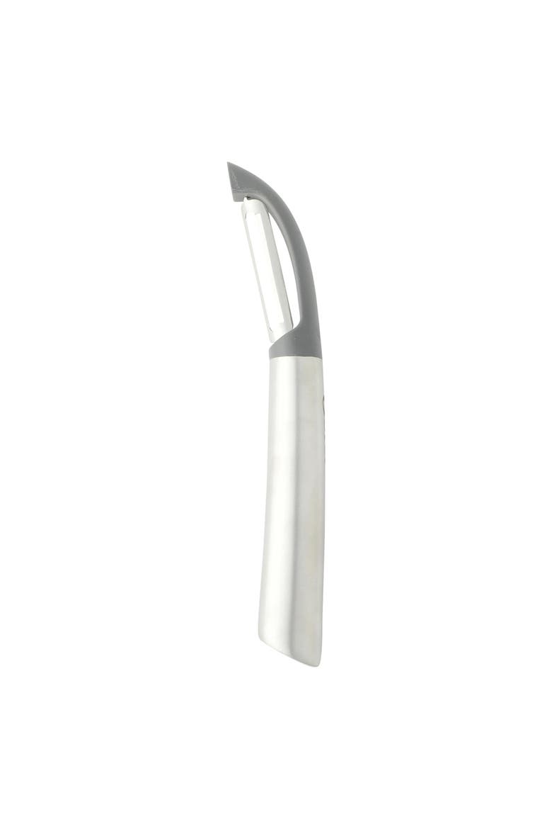 7.9 Inch Stainless Steel Straight Peeler in Silver, Main, color, Silver