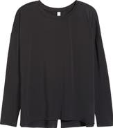 Zella Breathe Long Sleeve Split Back T-Shirt