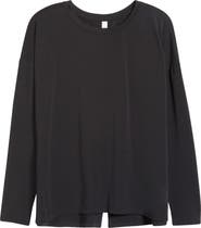 Zella Breathe Long Sleeve Split Back T-Shirt