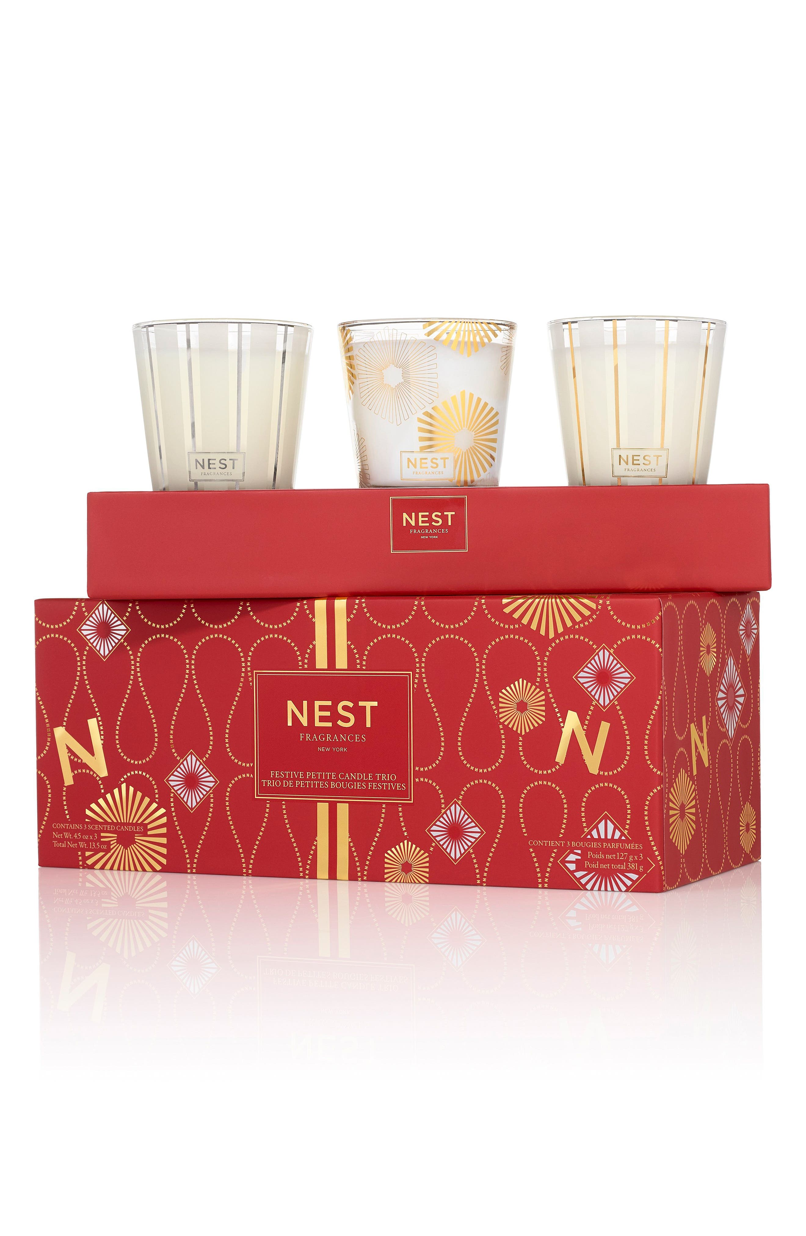 NEST New York NEST Fragrances Festive Petite Candle Trio (Limited ...
