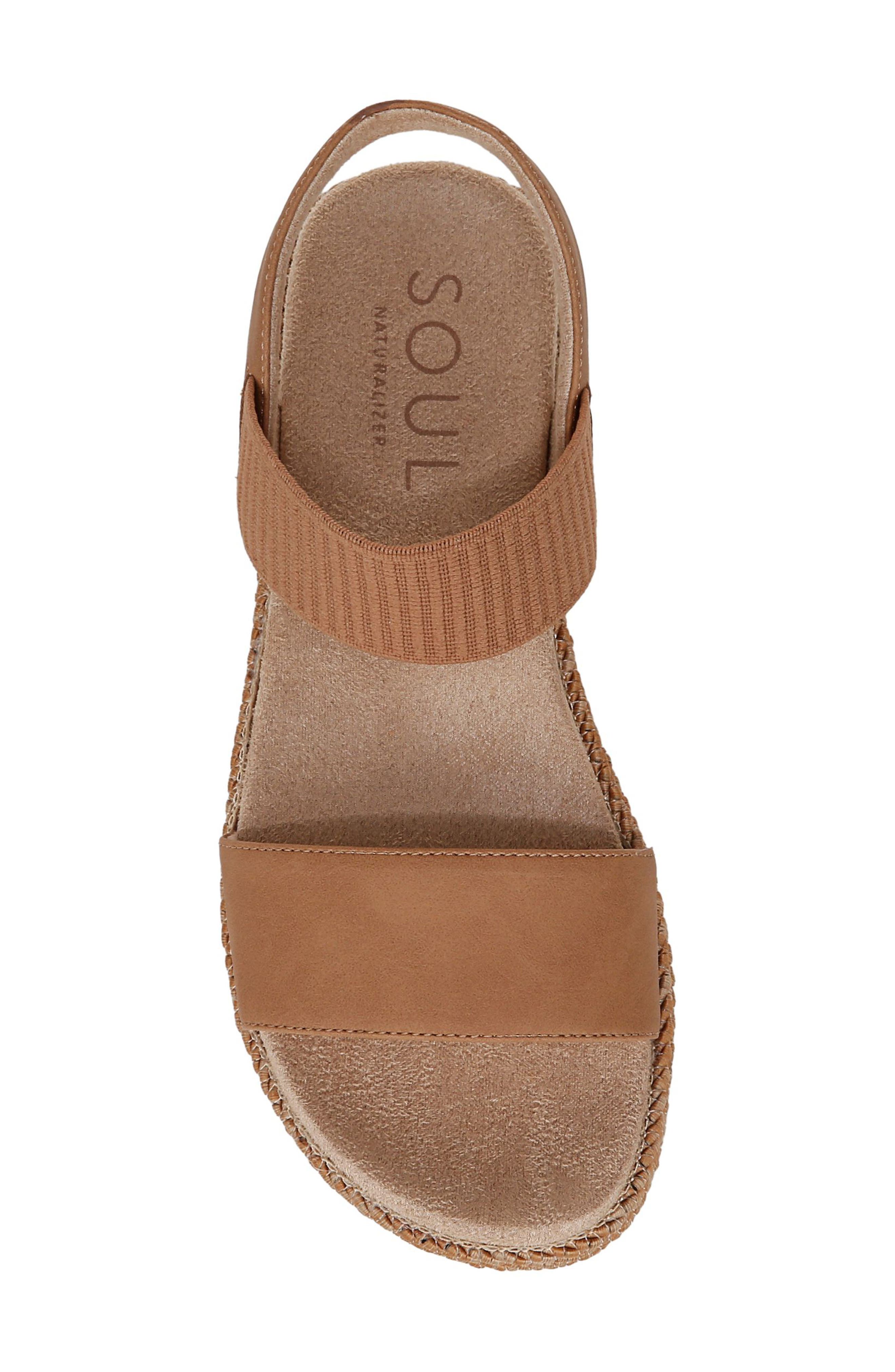 Diana Platform Espadrille Sandal, Alternate, color, COOKIE DOUGH