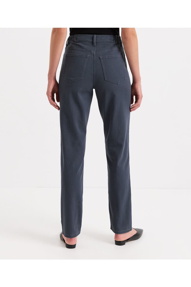 Organic Cotton All-Day Twill Straight Leg Pant, Alternate, color, Steel Blue