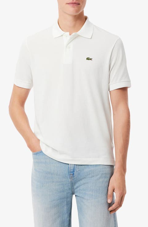 Essentials Classic Fit Cotton Blend Piqué Polo
