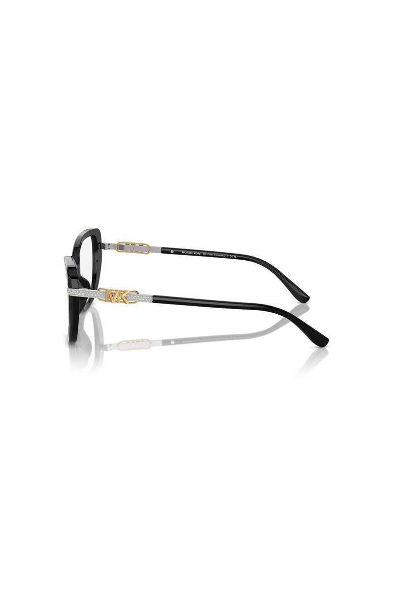 54mm Cat Eye optical glasses, Alternate, color, Black