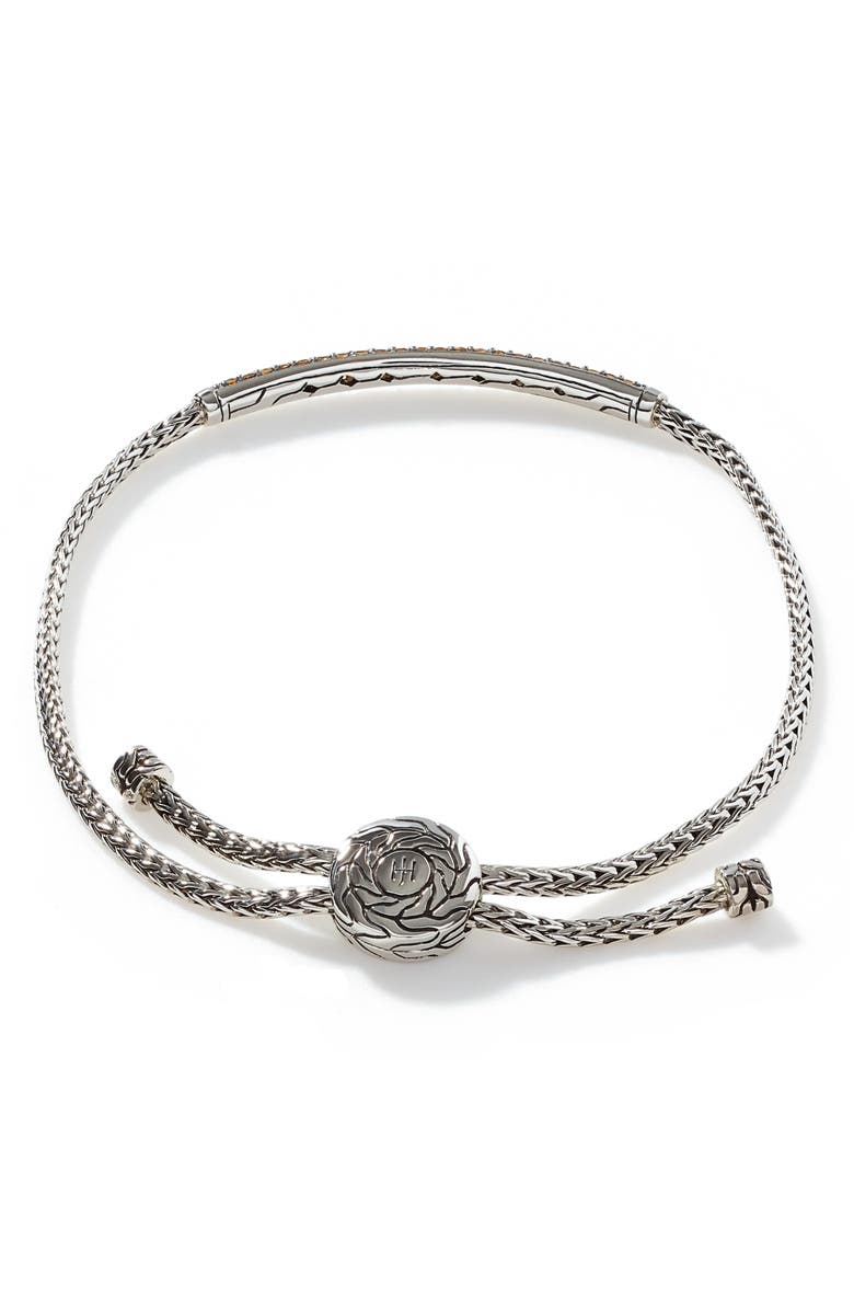 John Hardy Classic Chain Pull Through Station Bracelet, Alternate, color, 