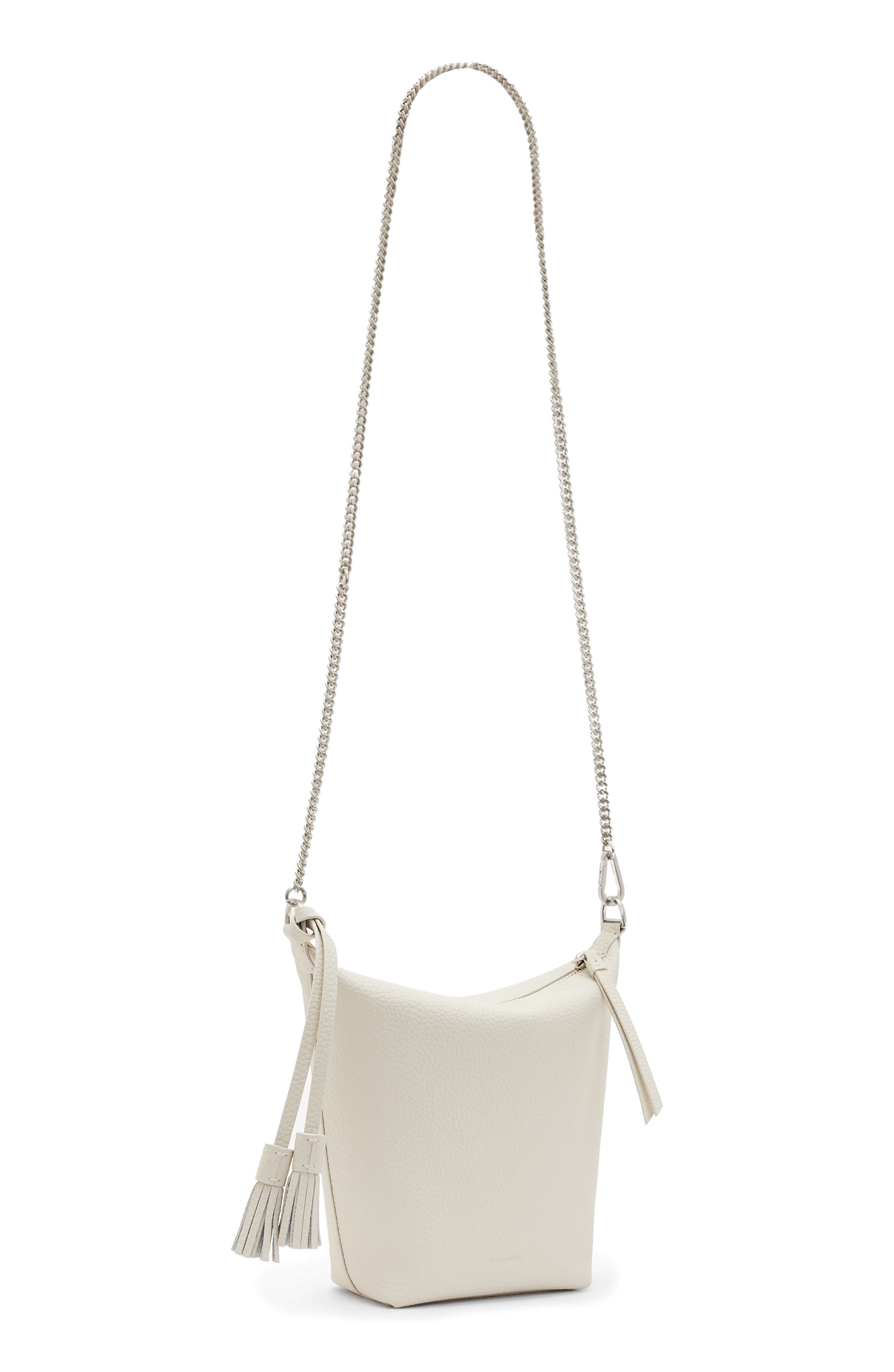 Evaline Tassle Crossbody, Alternate, color, PAMPAS WHITE