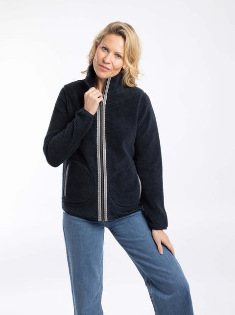 Lucille Lightweight Full Zip Borg Fleece