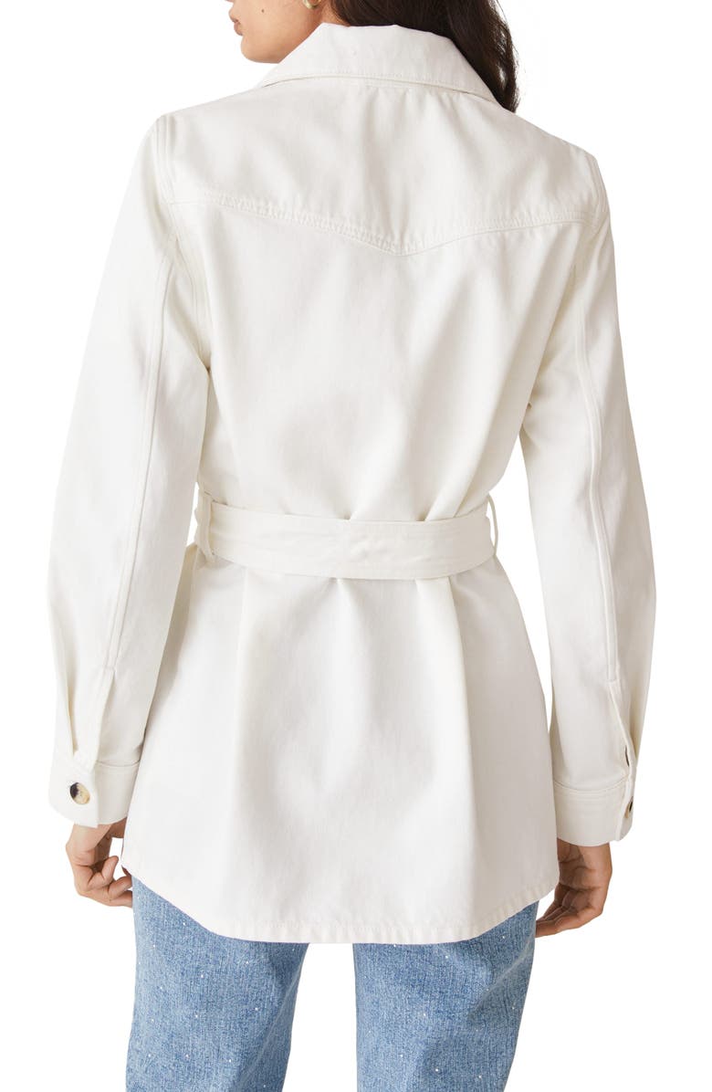 & Other Stories Belted Denim Jacket, Alternate, color, 