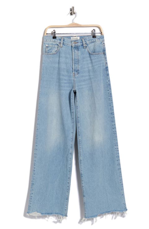 The Collegiate High Rise Raw Edge Jeans