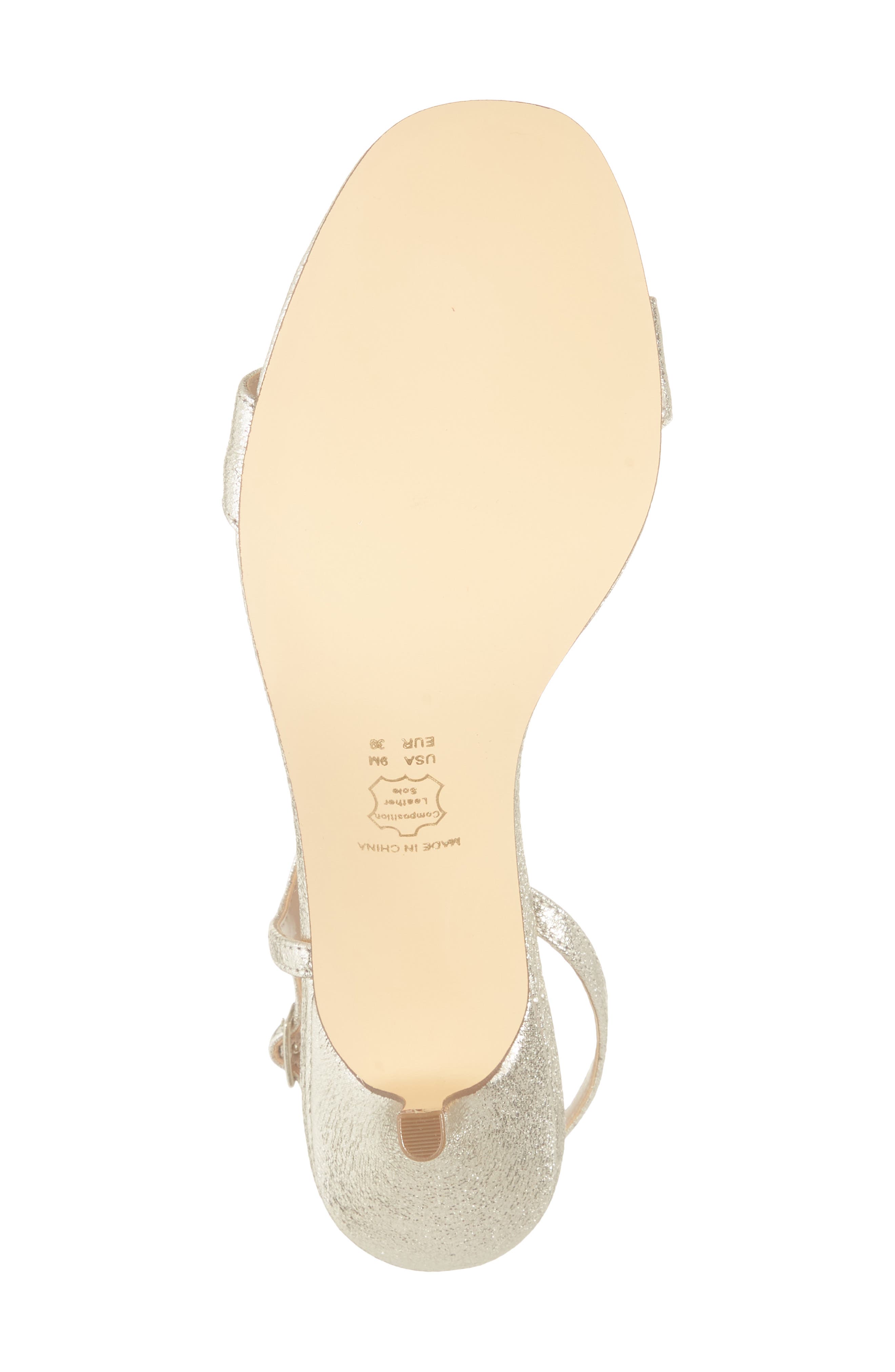 Bubbles Sandal, Alternate, color, PLATINO