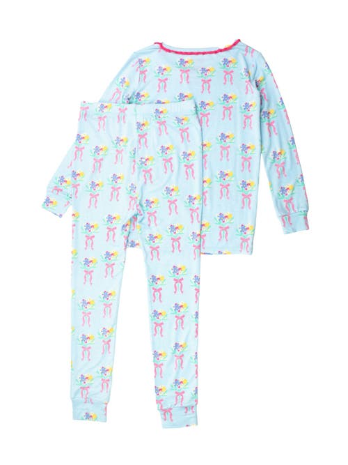 Shop Rufflebutts Softsnooze Girls Ruffle Long Sleeve Pajama Set