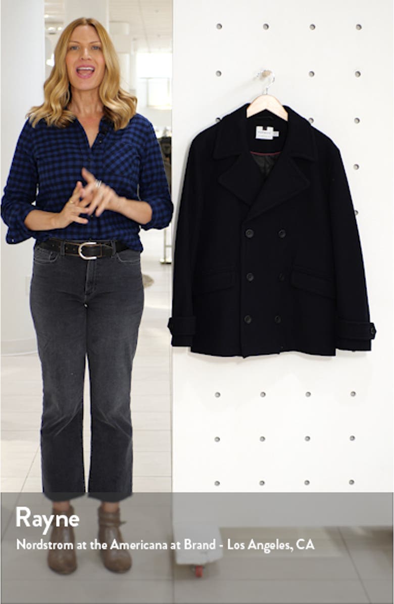 Classic Fit Peacoat, sales video thumbnail
