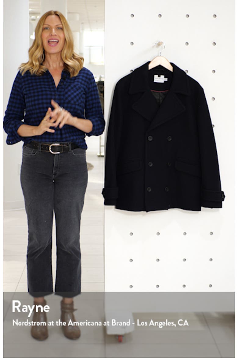 Classic Fit Peacoat video