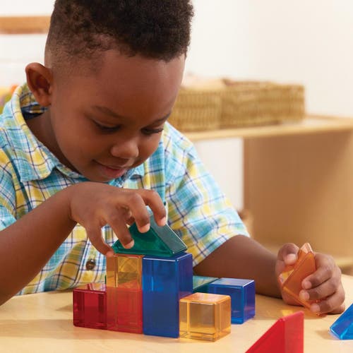 Kaplan Early Learning Company Light And Color Geo Set In Multi