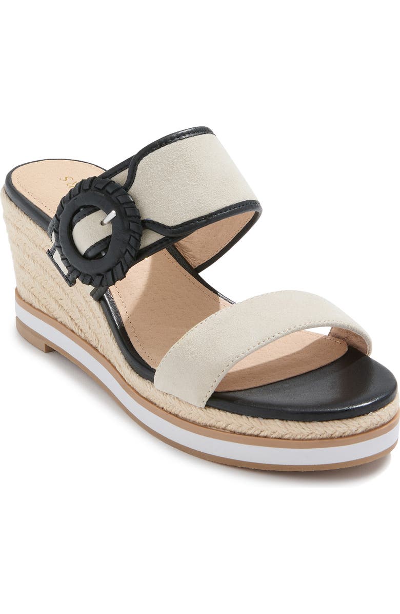 Jack Rogers Callie Buckle Wedge Sandal, Main, color,