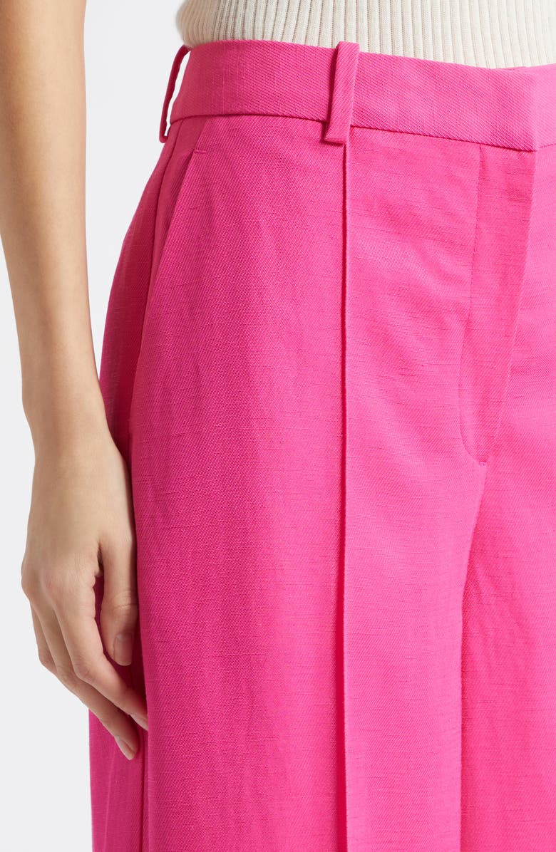 Reiss Charli Wide Leg Pants, Alternate, color, Pink