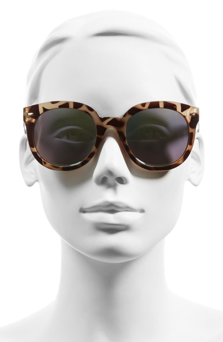 BP. 52mm Oversize Mirrored Sunglasses, Alternate, color,