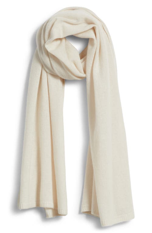 Nordstrom Cashmere Scarf In Neutral