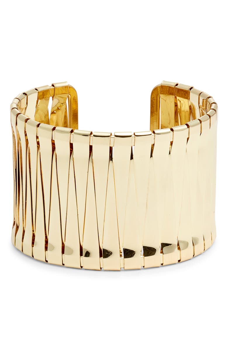 Nordstrom Wide Woven Cuff Bracelet, Main, color,