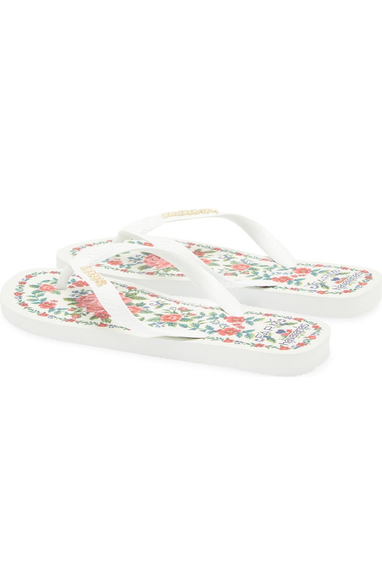 Havaianas x FARM Rio Floral Tapestry Flip Flop, Alternate, color,